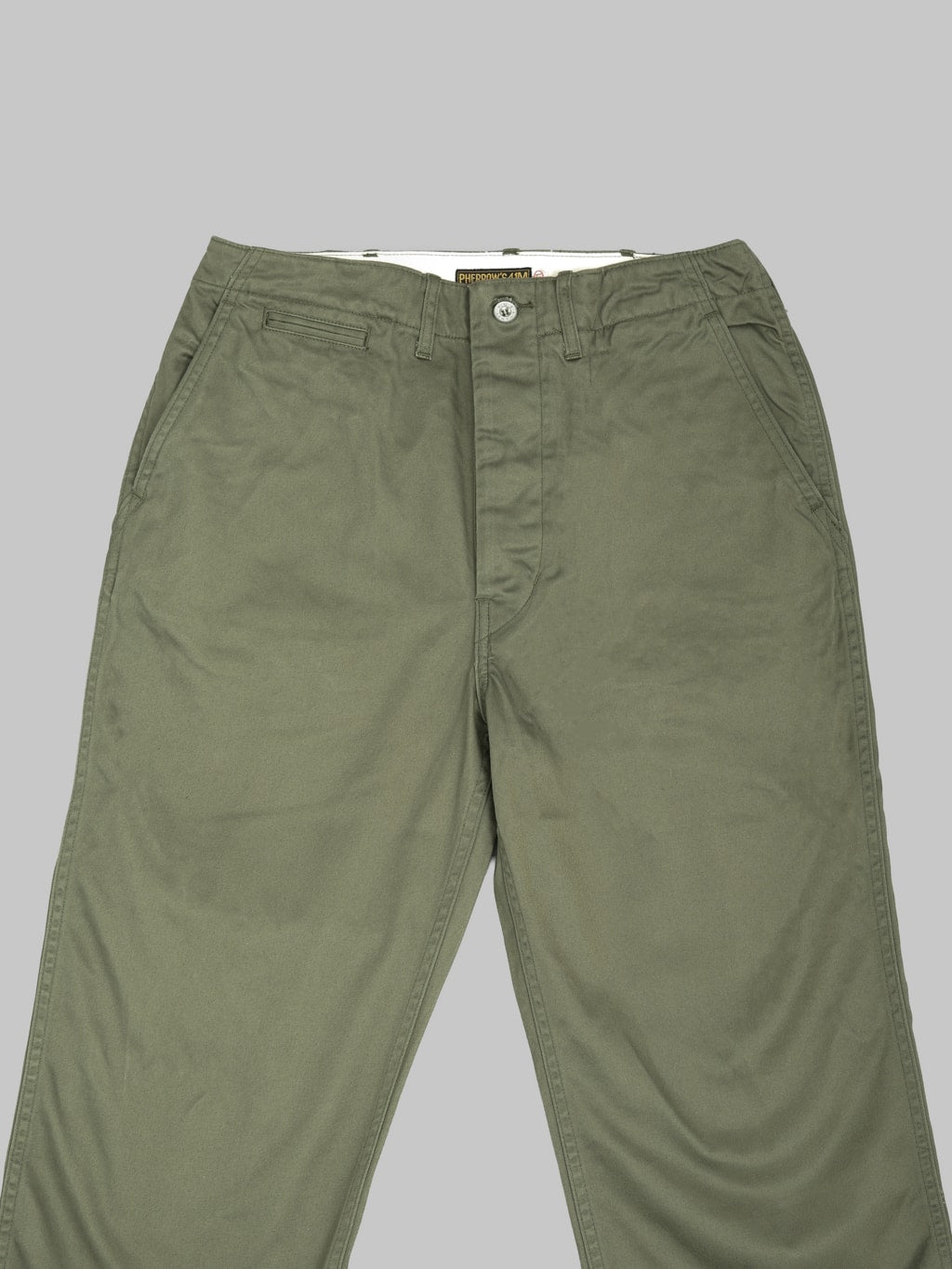 Pherrow's P41M Chino Olive - Redcast Heritage Co.