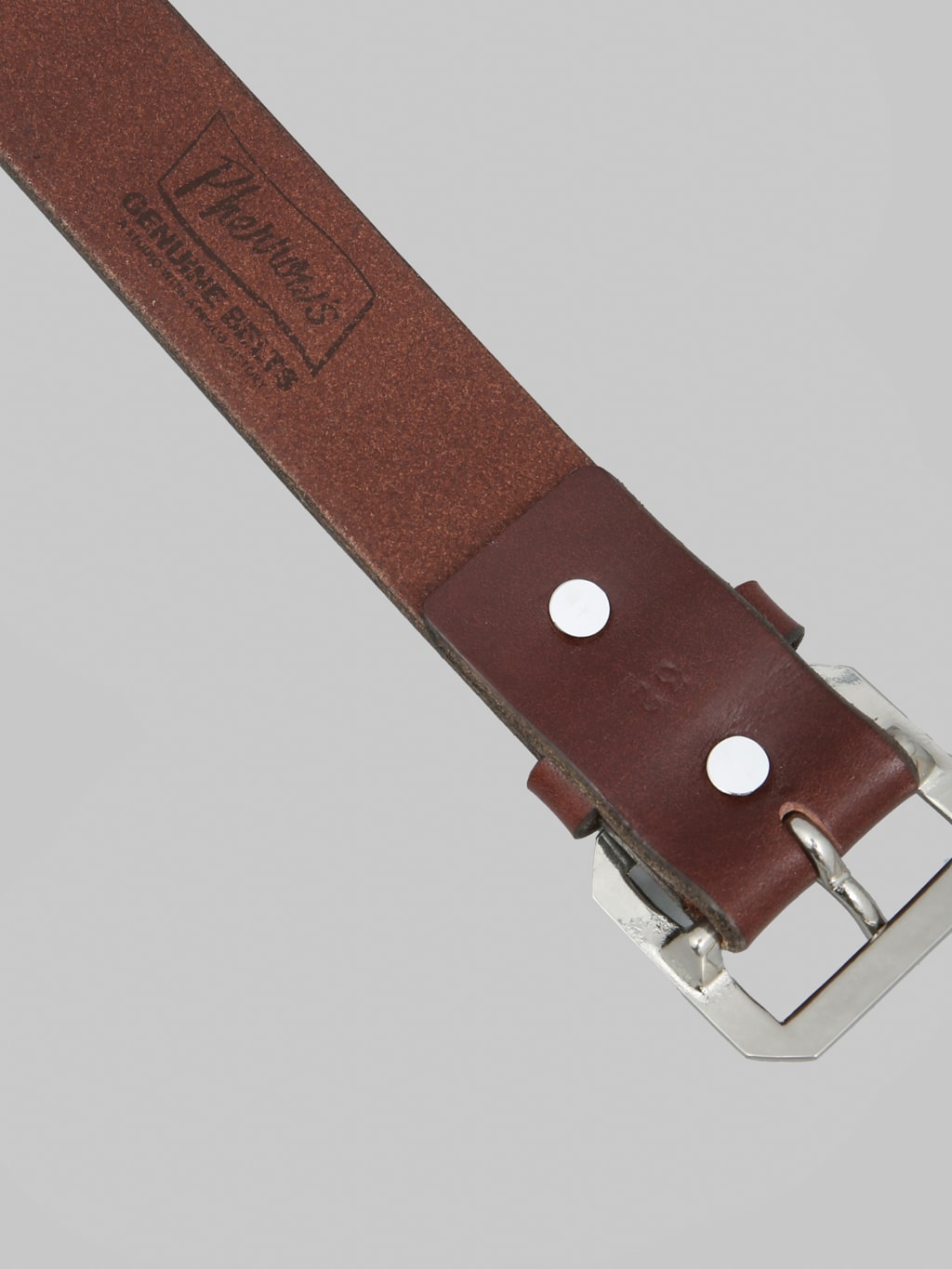 Pherrow's PLB1-B Belt Brown - Redcast Heritage Co.