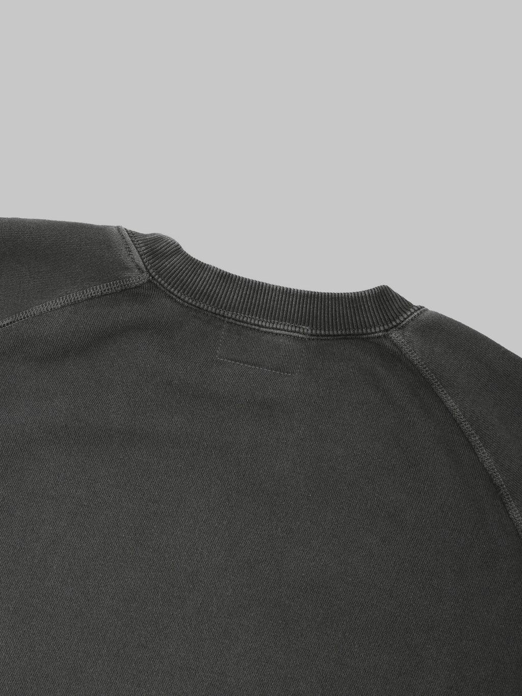 Pherrow's 25W-PRS-P Raglan Sweatshirt Fade Black - Redcast Heritage Co.