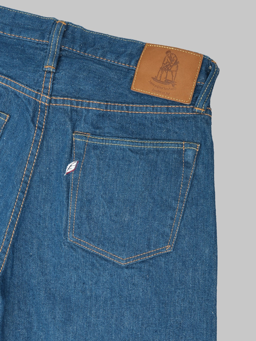 Pure Blue Japan GRE-003 "Greencast Indigo" 14oz Regular Straight Jeans - Redcast Heritage Co.