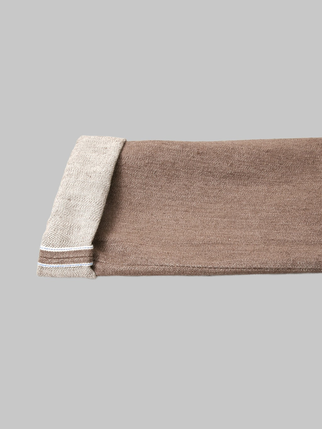 Pure Blue Japan BR-14oz-005 "Sulfur Brown" 14oz Slim Straight Jeans - Redcast Heritage Co.