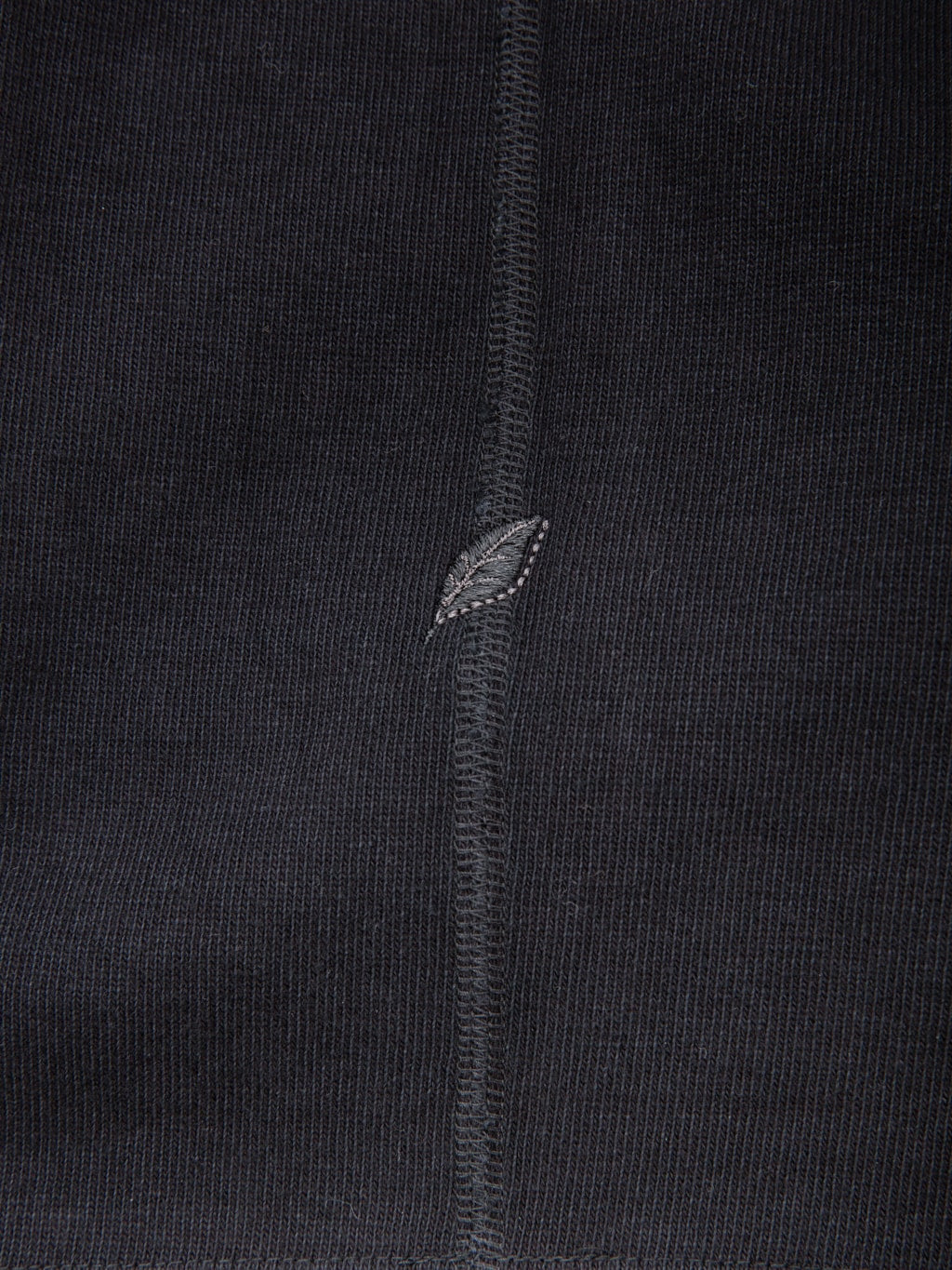 Pure Blue Japan 5413-IDBK 11oz Super Heavyweight Jersey Raglan Sweatshirt Indigo Black