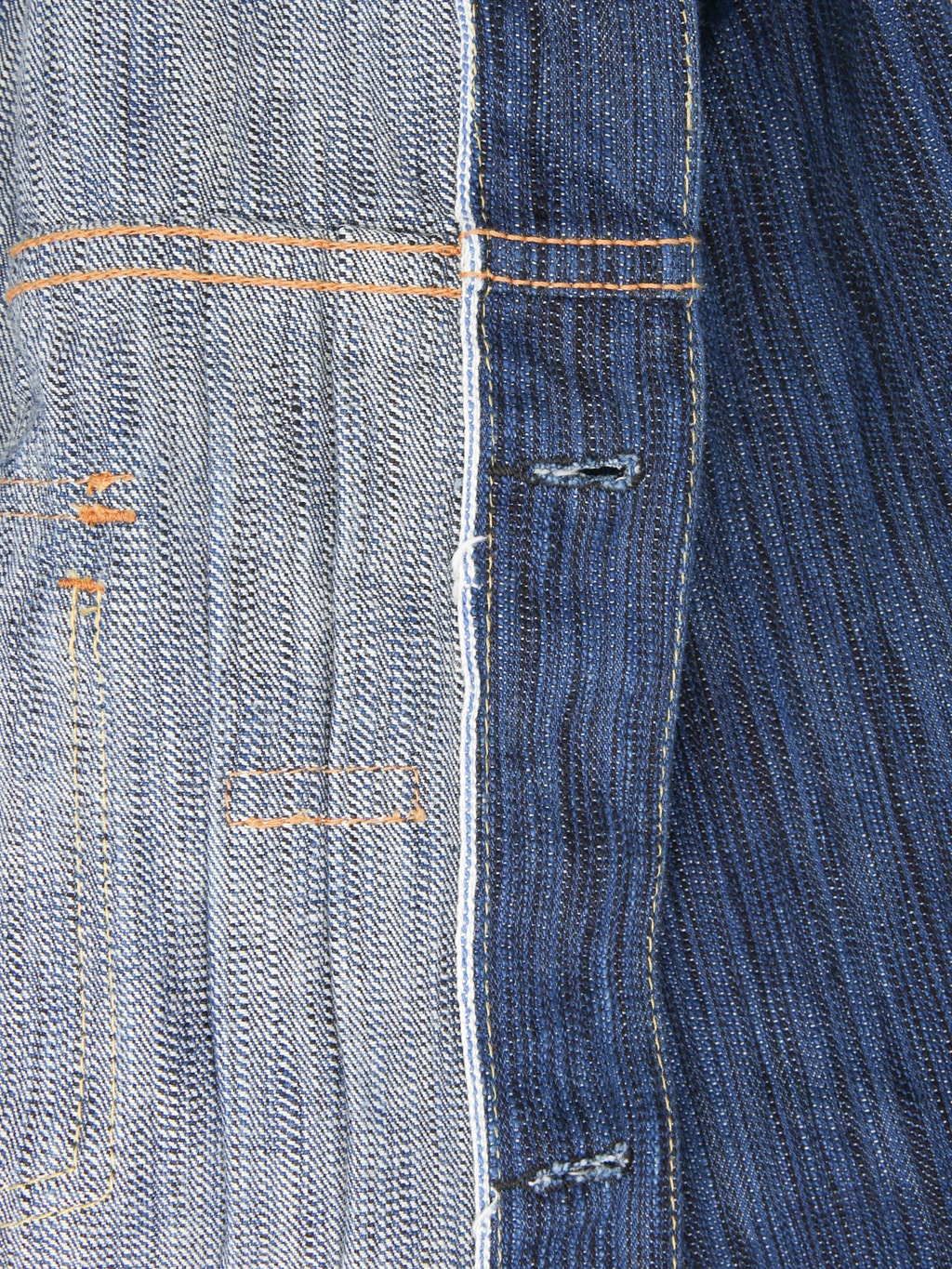 Pure Blue Japan 6225L Waterfall Type 2 Jacket Light Indigo selvedge