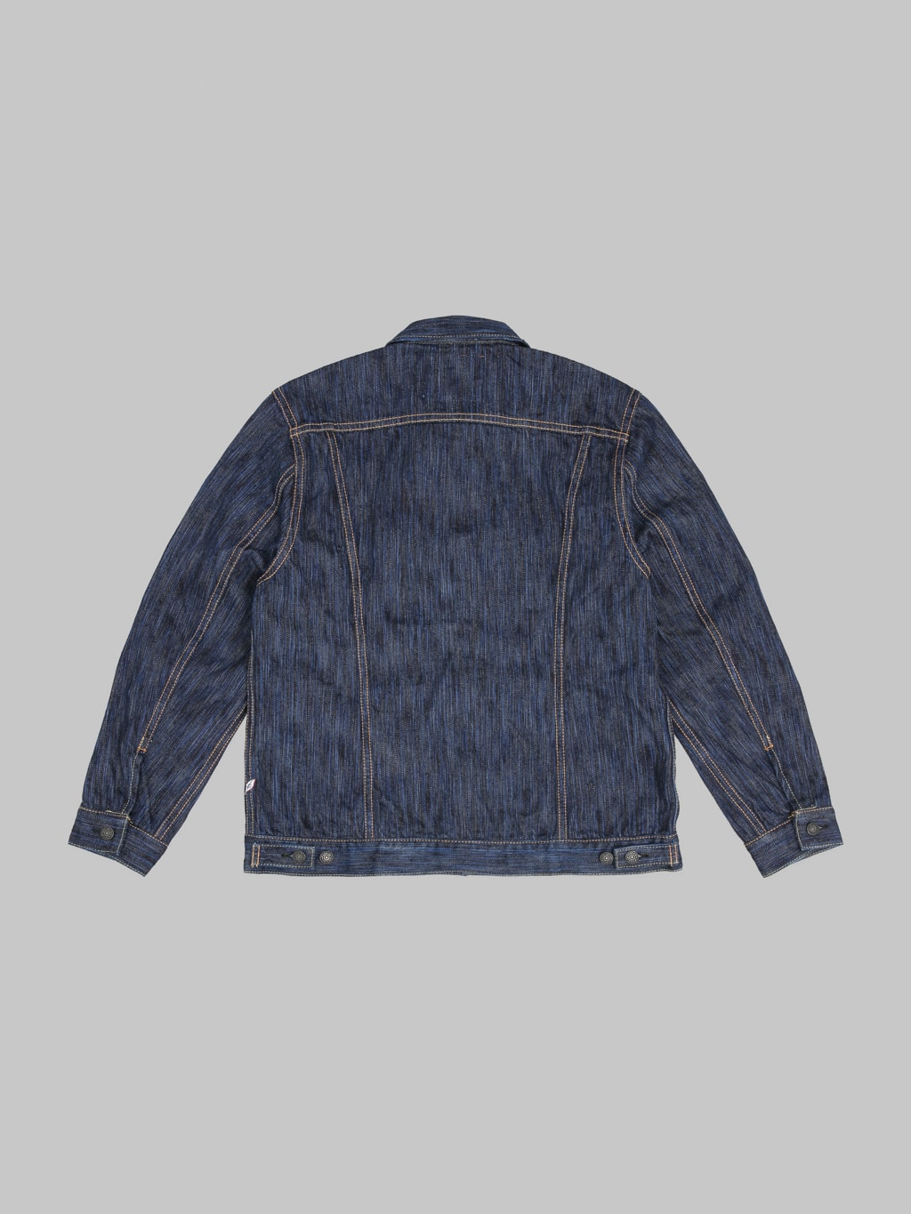 Pure Blue Japan 6226 Waterfall Type 3 Jacket Dark Indigo back