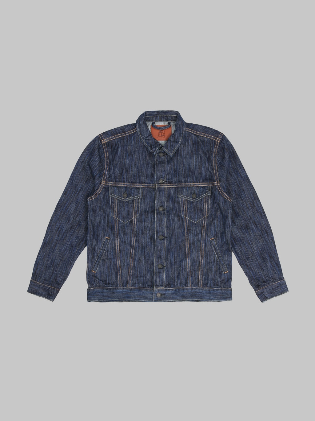 Pure Blue Japan 6226-D 14.5oz "Waterfall Denim" Type III Jacket Dark Indigo