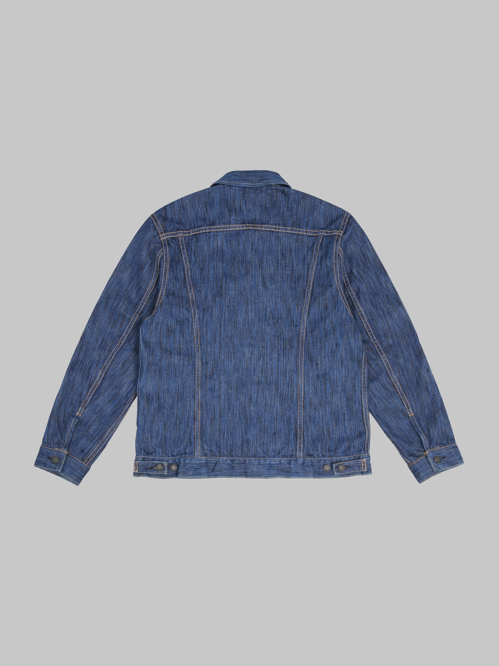 Pure Blue Japan 6226 Waterfall Type 3 Jacket Light Indigo back