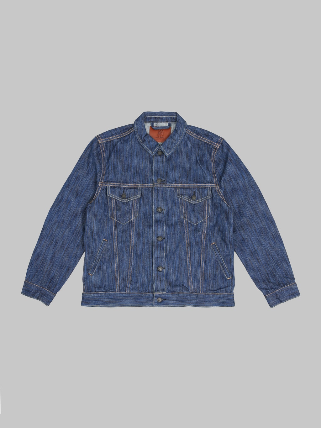 Pure Blue Japan 6226-L 14.5oz "Waterfall Denim" Type III Jacket Light Indigo