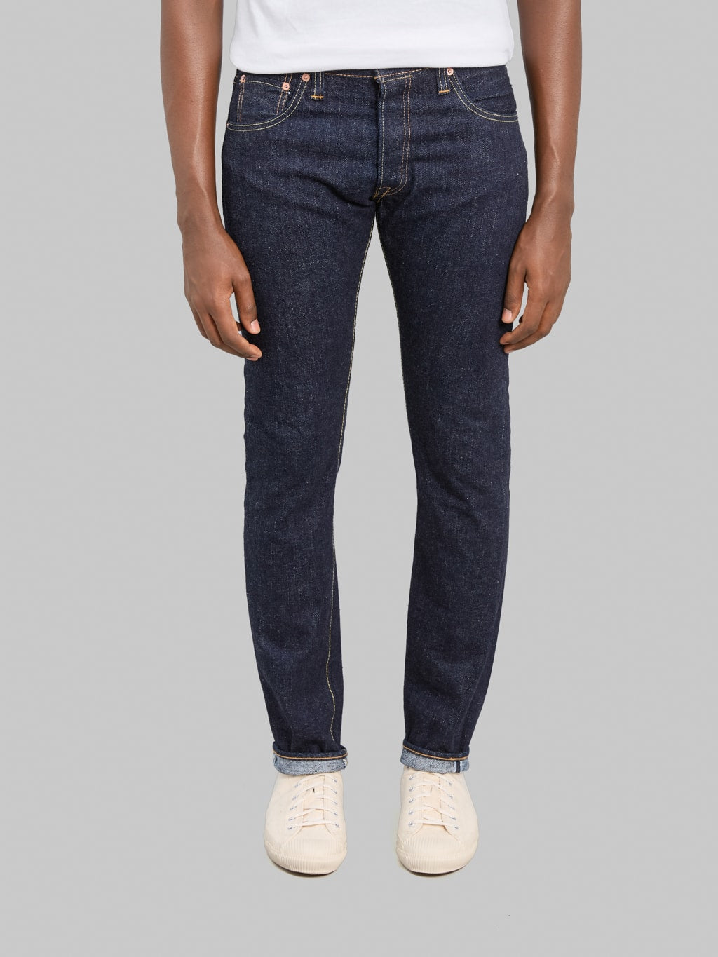 Pure Blue Japan 14oz XX-013 Slim Tapered Jeans