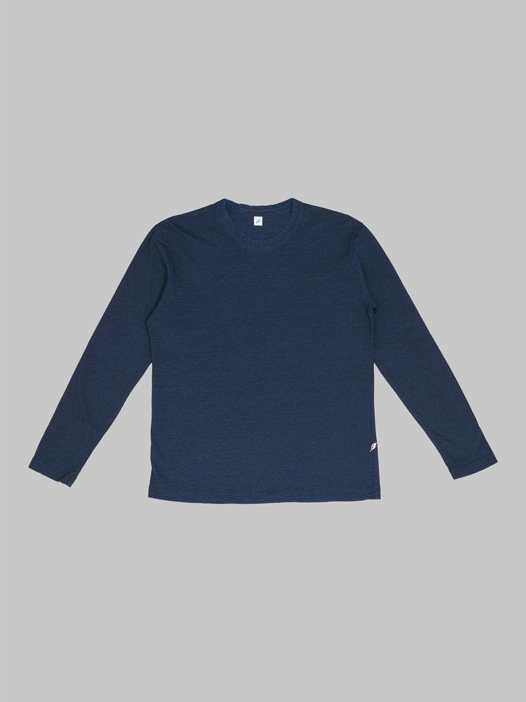 Pure Blue Japan LS5011-D Indigo Dyed Long Sleeve T-Shirt