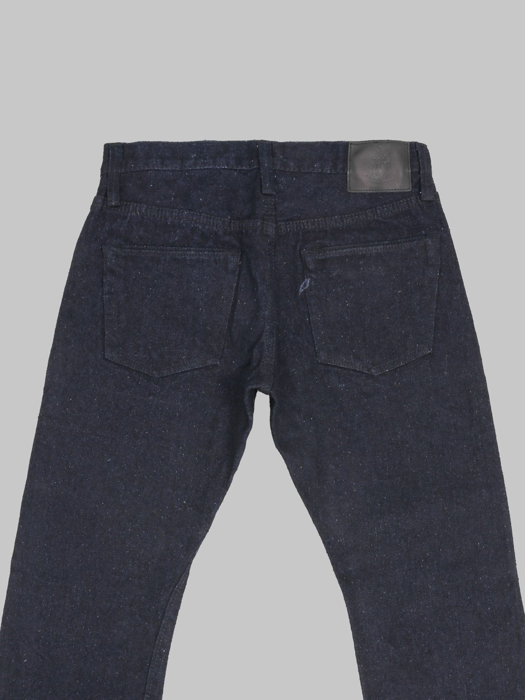 Pure Blue Japan DNP-005-IDSM 16oz Double Nep "Indigo x Sumi" Slim Straight Jeans