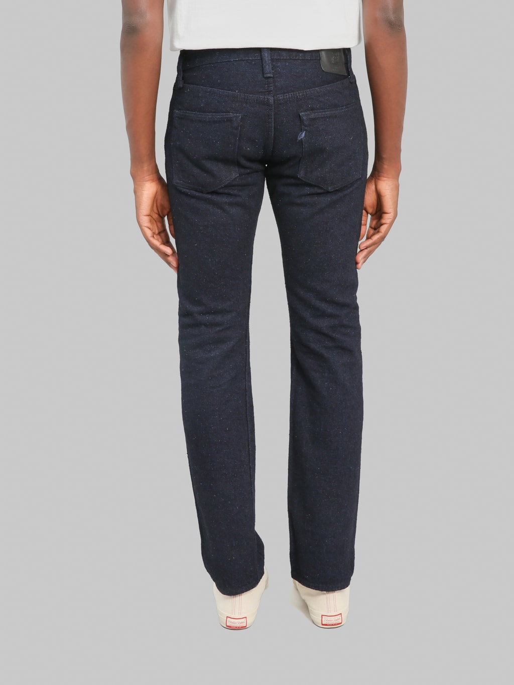 Pure Blue Japan DNP-005-IDSM 16oz Double Nep "Indigo x Sumi" Slim Straight Jeans