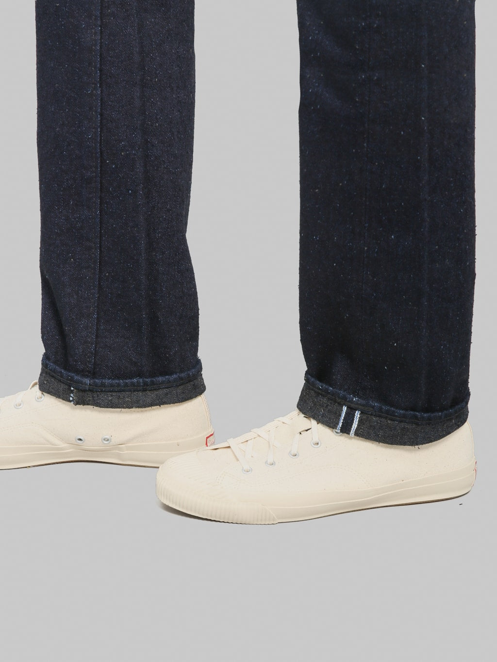 Pure Blue Japan DNP-005-IDSM 16oz Double Nep "Indigo x Sumi" Slim Straight Jeans