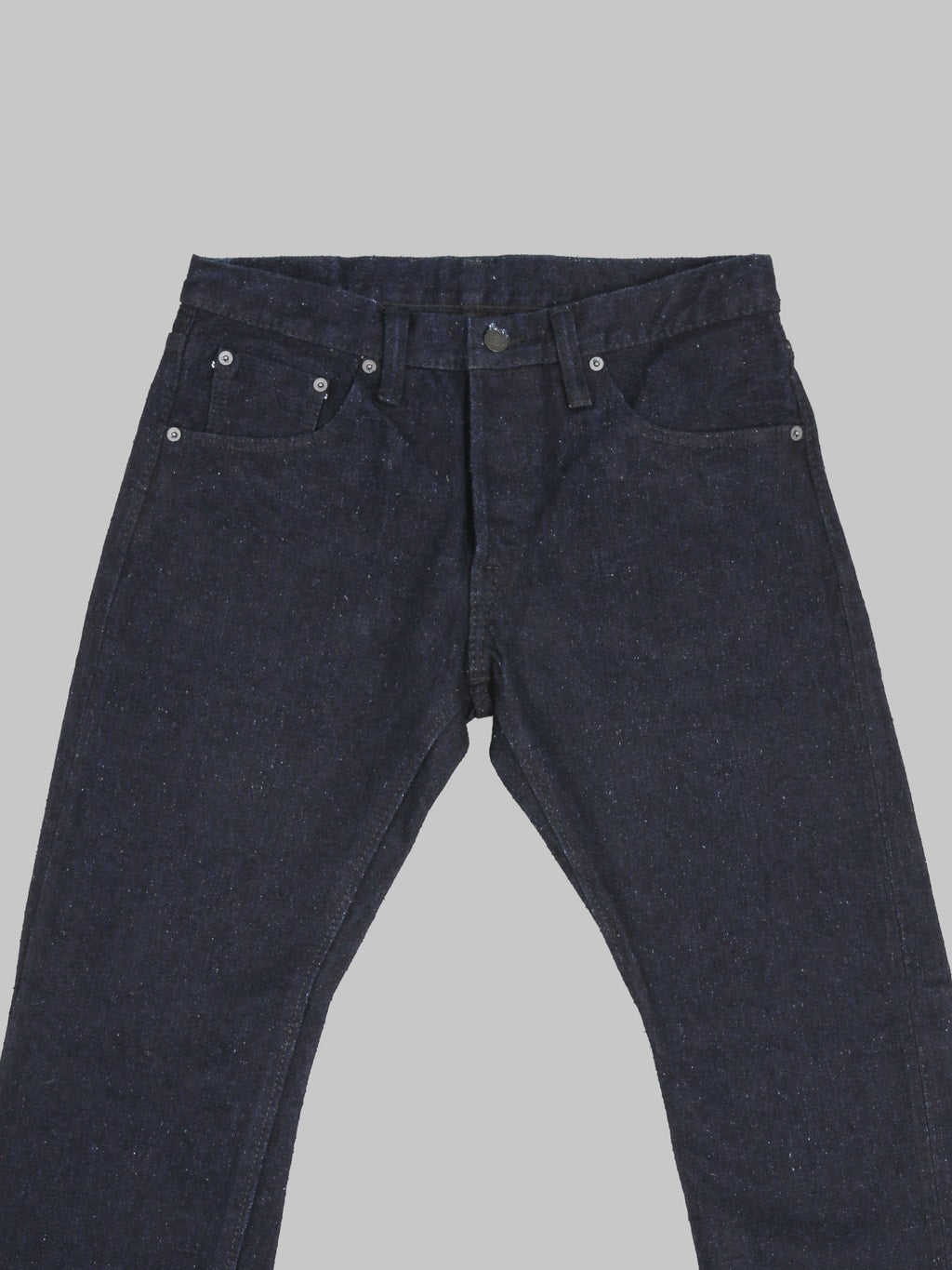 Pure Blue Japan DNP-005-IDSM 16oz Double Nep "Indigo x Sumi" Slim Straight Jeans