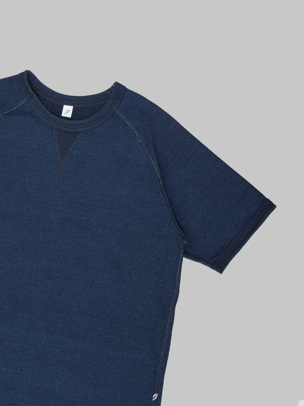 Pure Blue Japan 5411-ID 11oz Indigo Super Heavyweight Jersey Raglan T-Shirt
