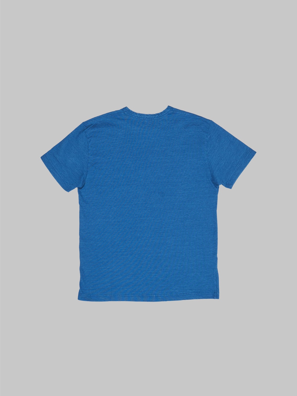 Pure Blue Japan SS5011-M Middle Indigo Dyed Crewneck T-Shirt