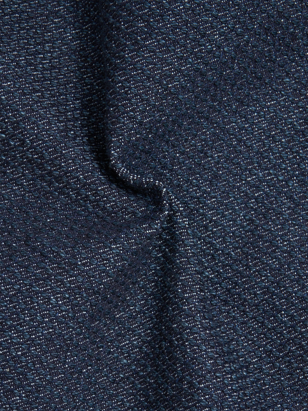 pure blue japan sashiko type 2 jacket double indigo texture