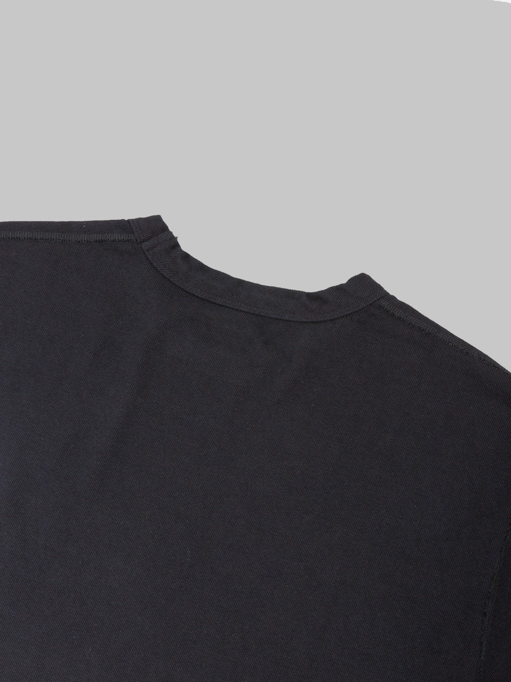 Pure Blue Japan 5412-IDBK 11oz Super Heavyweight Jersey T-Shirt Black Indigo