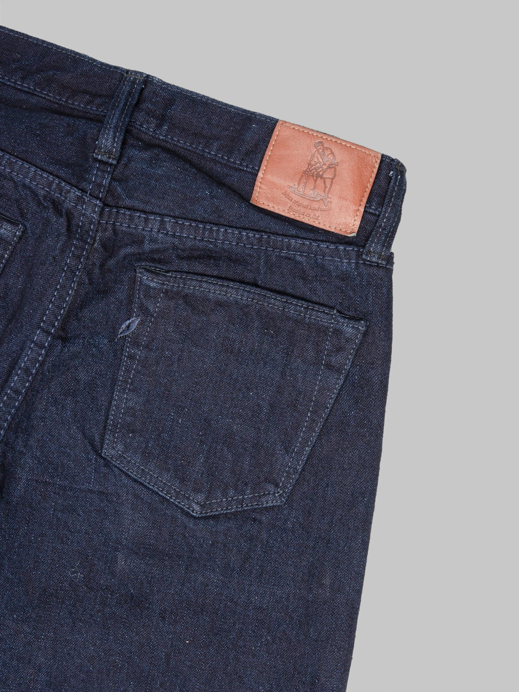 Pure Blue Japan XX-003-IDBK 14oz Indigo x Black Regular Straight Jeans