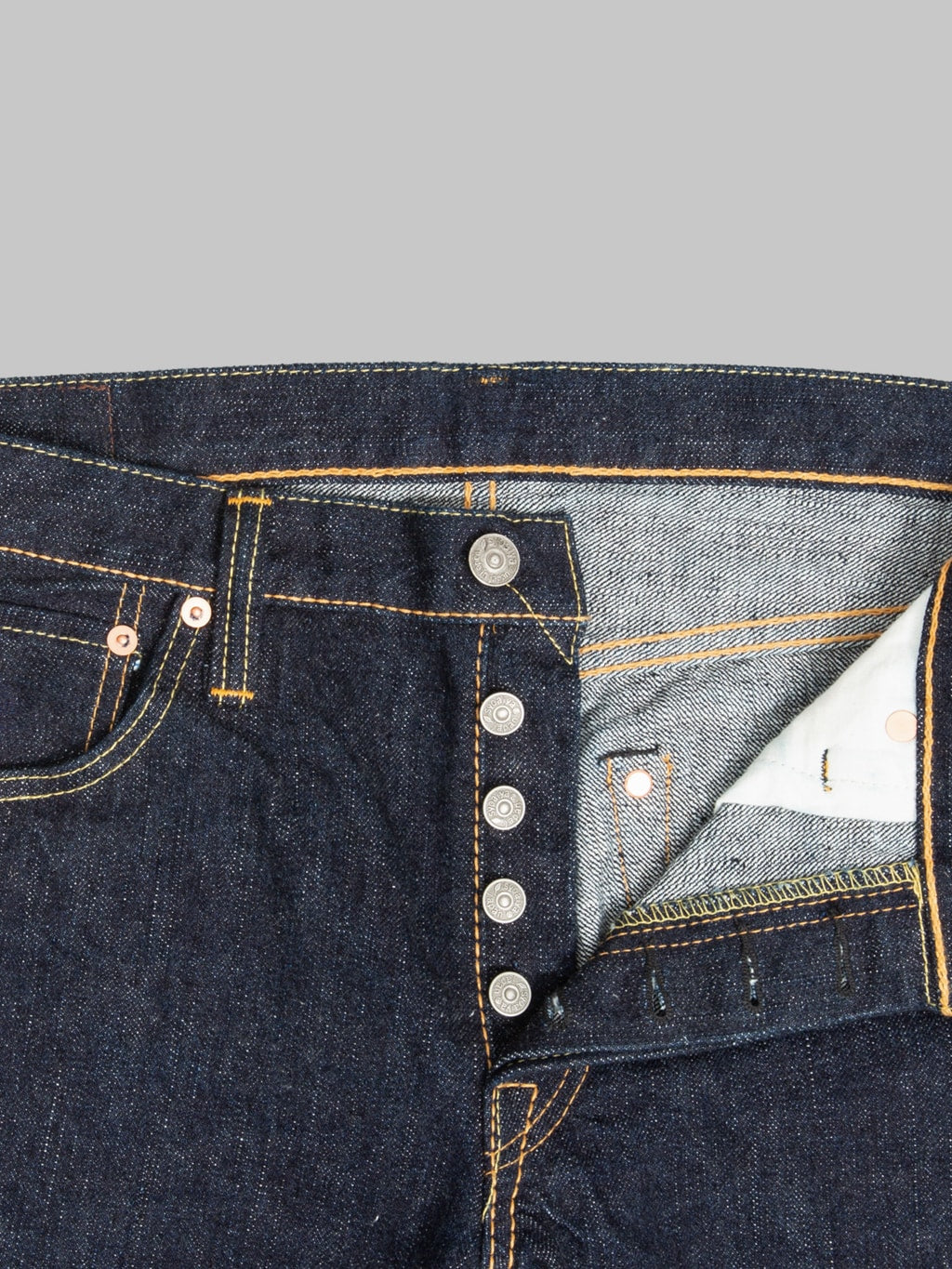 Pure Blue Japan XX-005 14oz Slim Straight Jeans