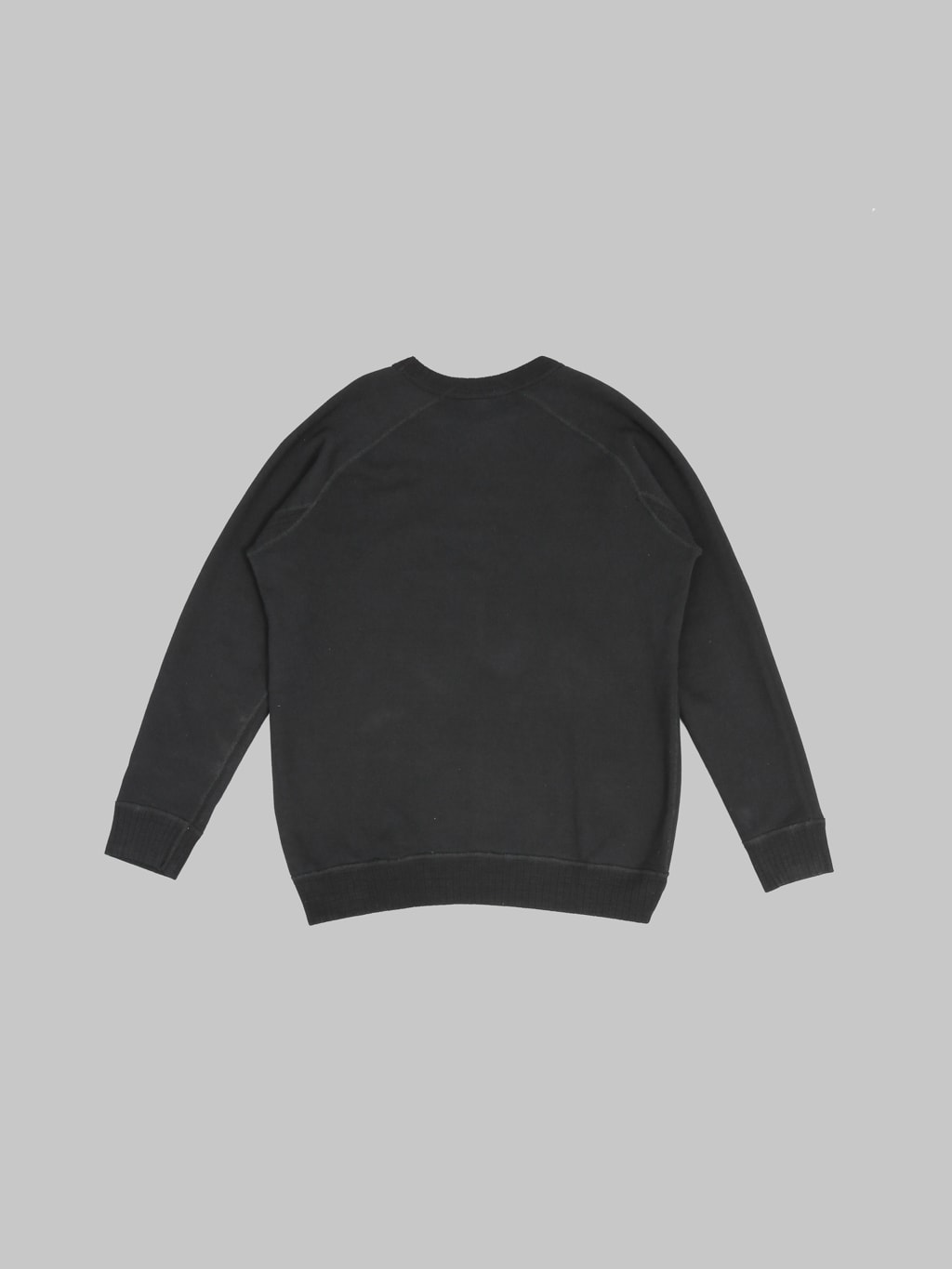 Pure Blue Japan 5409 IDBK Yarn Dyed Sweatshirt Indigo Black back