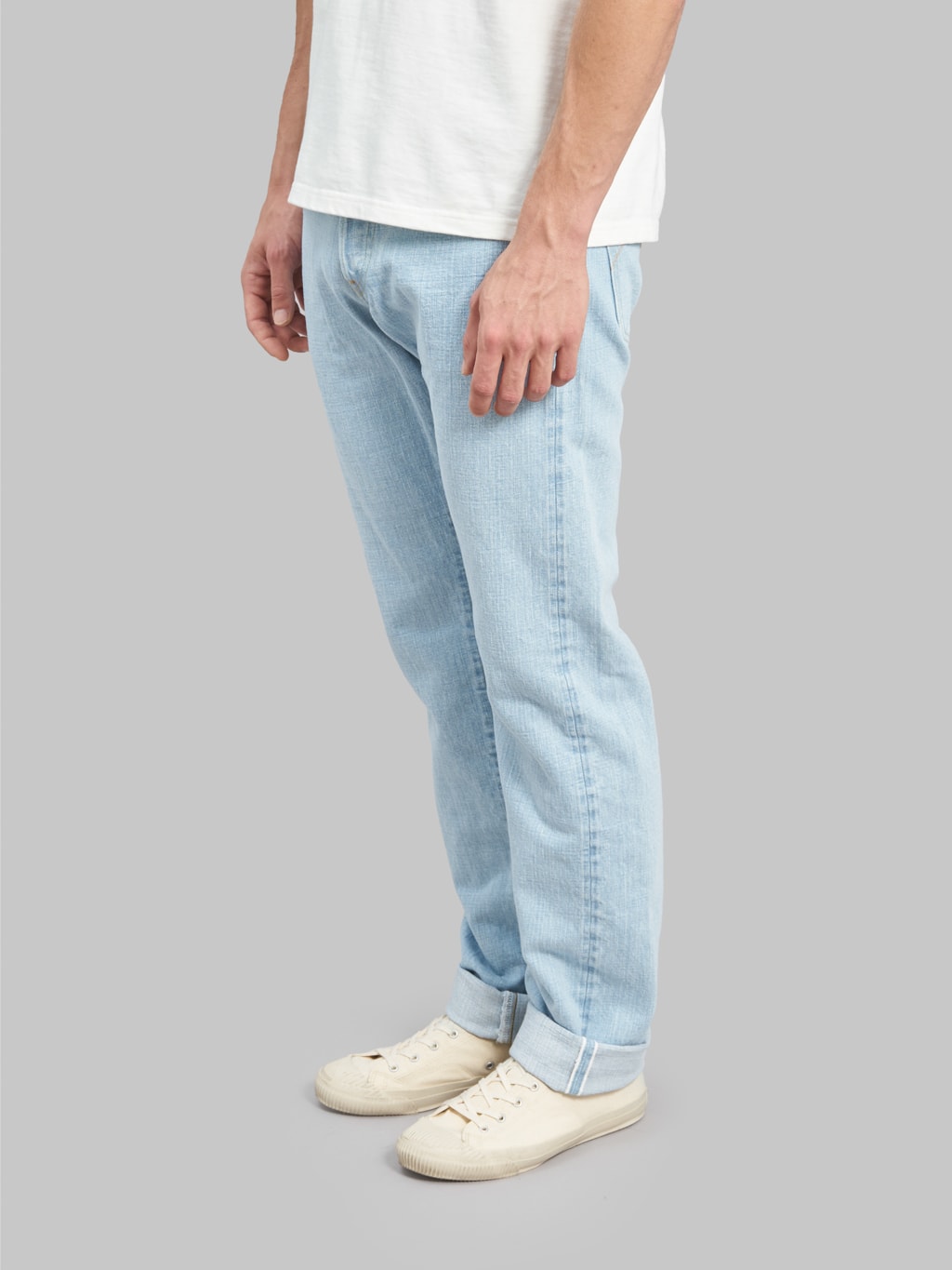 redcast heritage x oni denim kerama blue 15oz selvedge jeans side fit