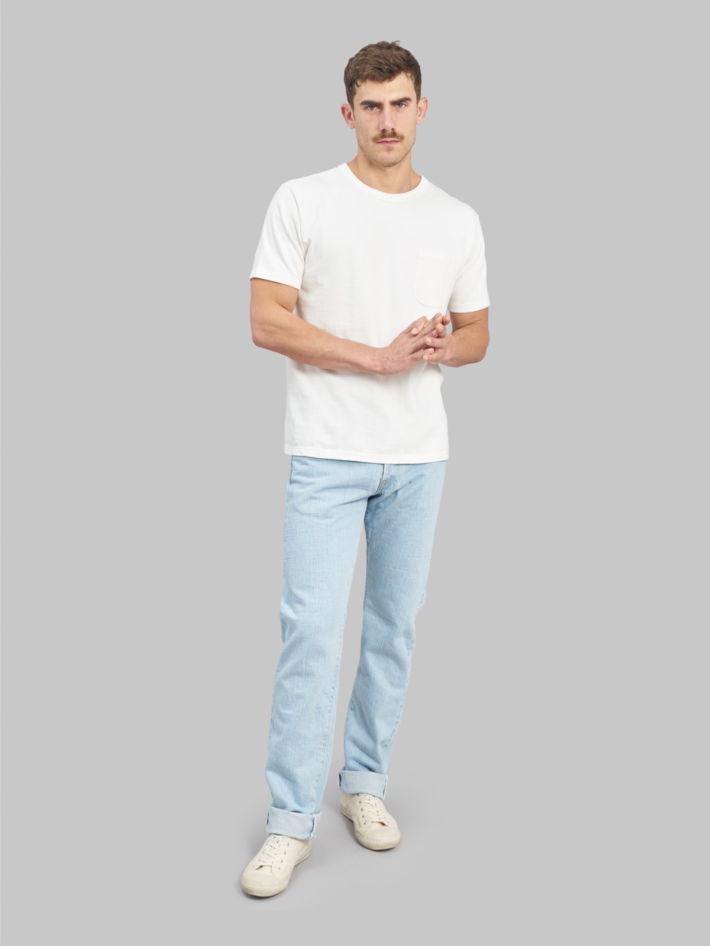 redcast heritage x oni denim kerama blue 15oz selvedge jeans style