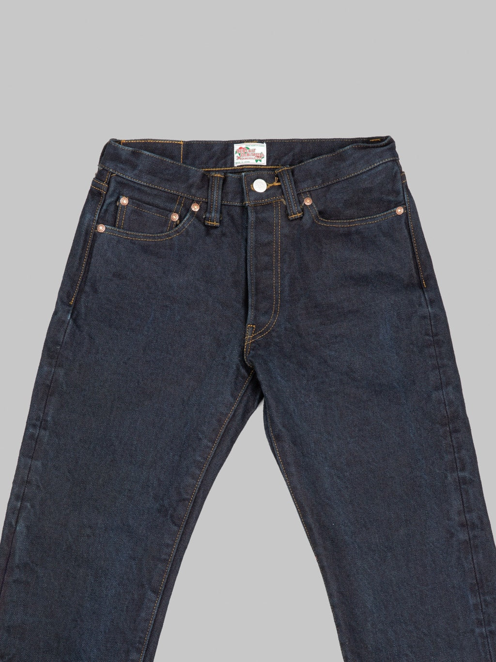 Redcast Heritage  Samurai Jeans SR710XX21ozYM 21oz Yamamomo  Slim Straight Jeans front details