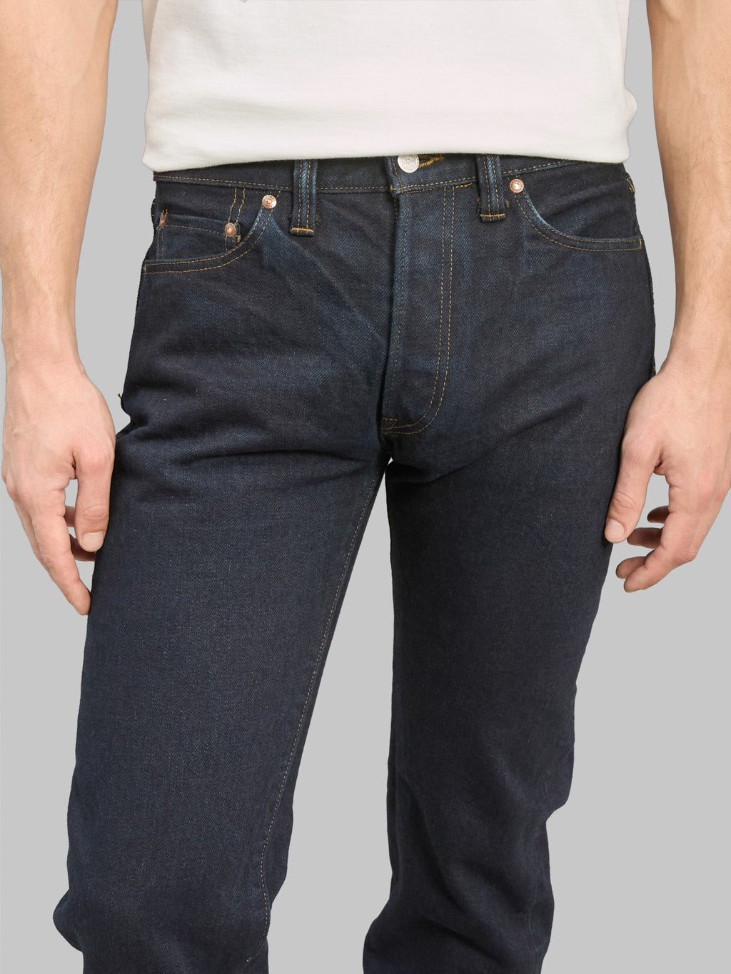 Redcast Heritage  Samurai Jeans SR710XX21ozYM 21oz Yamamomo  Slim Straight Jeans waist