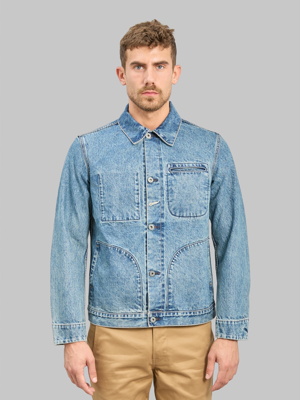 Rogue Territory Supply Jacket River Wash Indigo