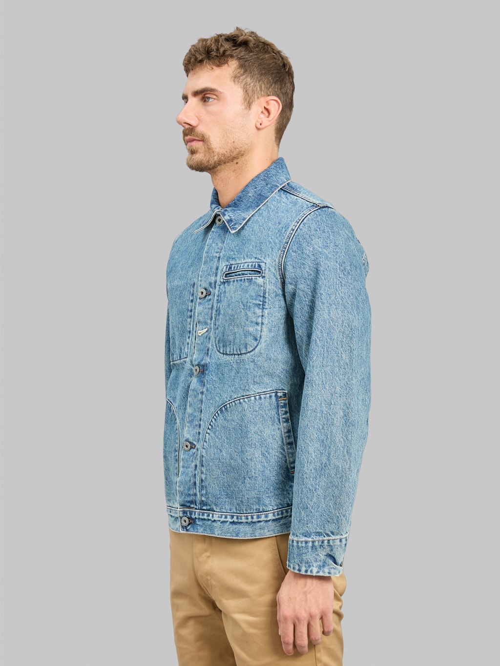 Rogue Territory Supply Jacket River Wash Indigo