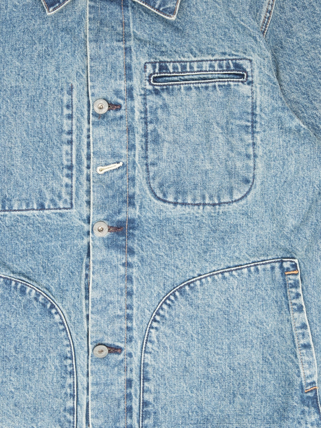 Rogue Territory Supply Jacket River Wash Indigo