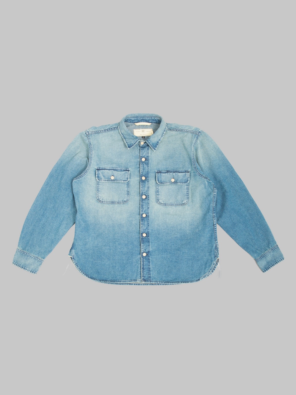 Rogue Territory Field Shirt Washed Out Indigo