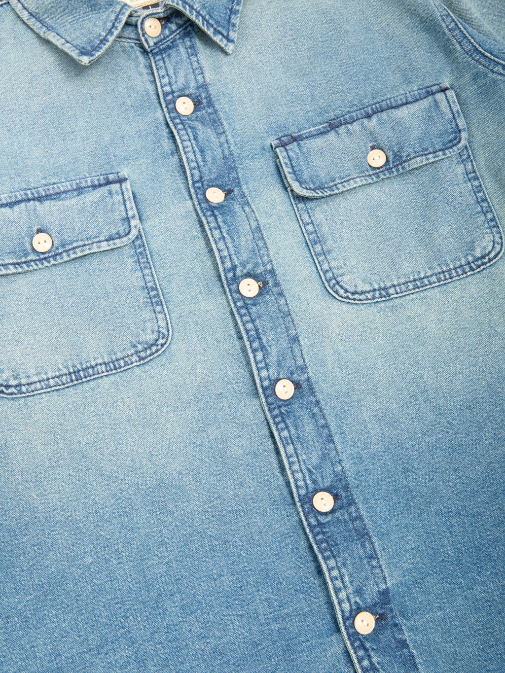 Rogue Territory Field Shirt Washed Out Indigo