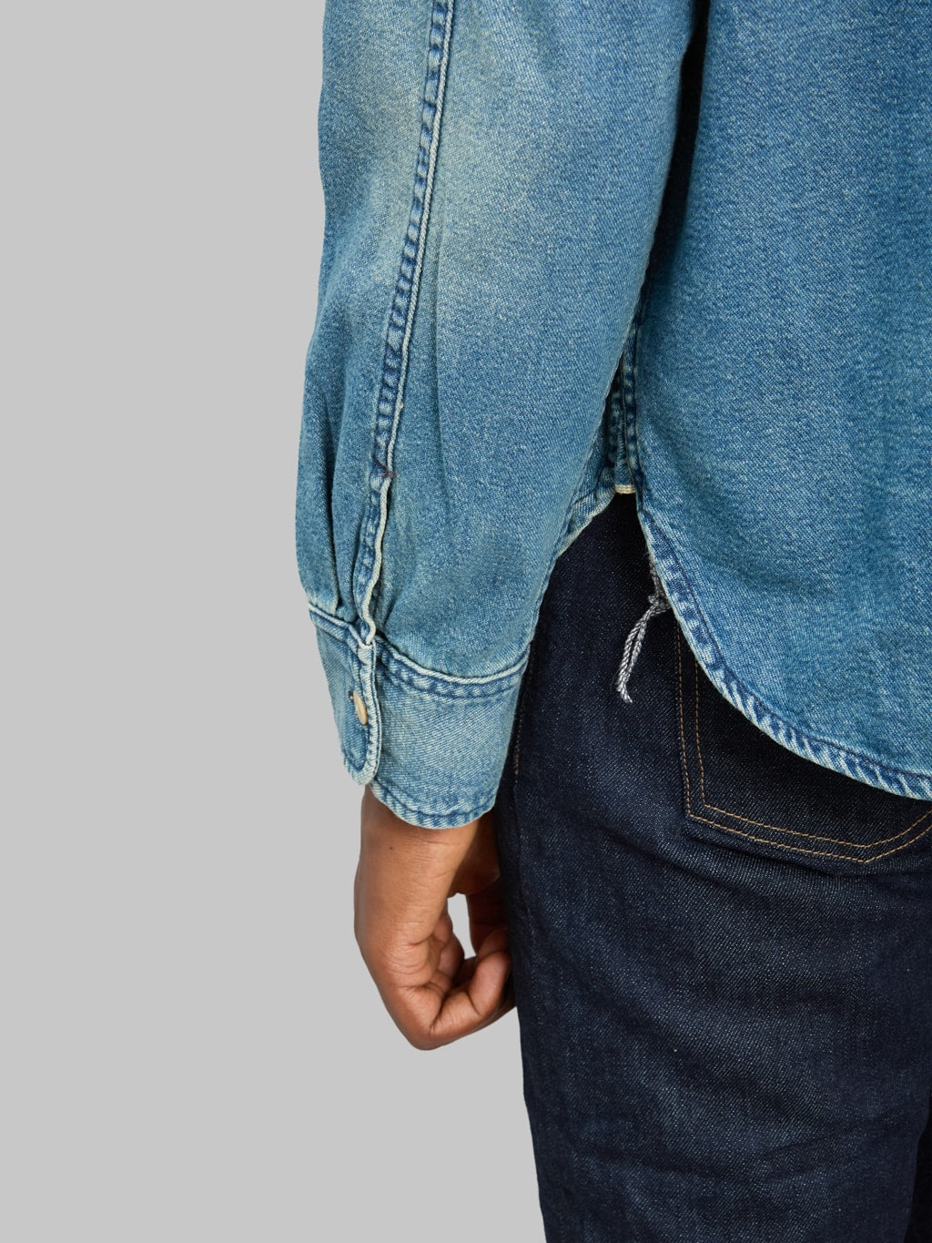 Rogue Territory Field Shirt Washed Out Indigo