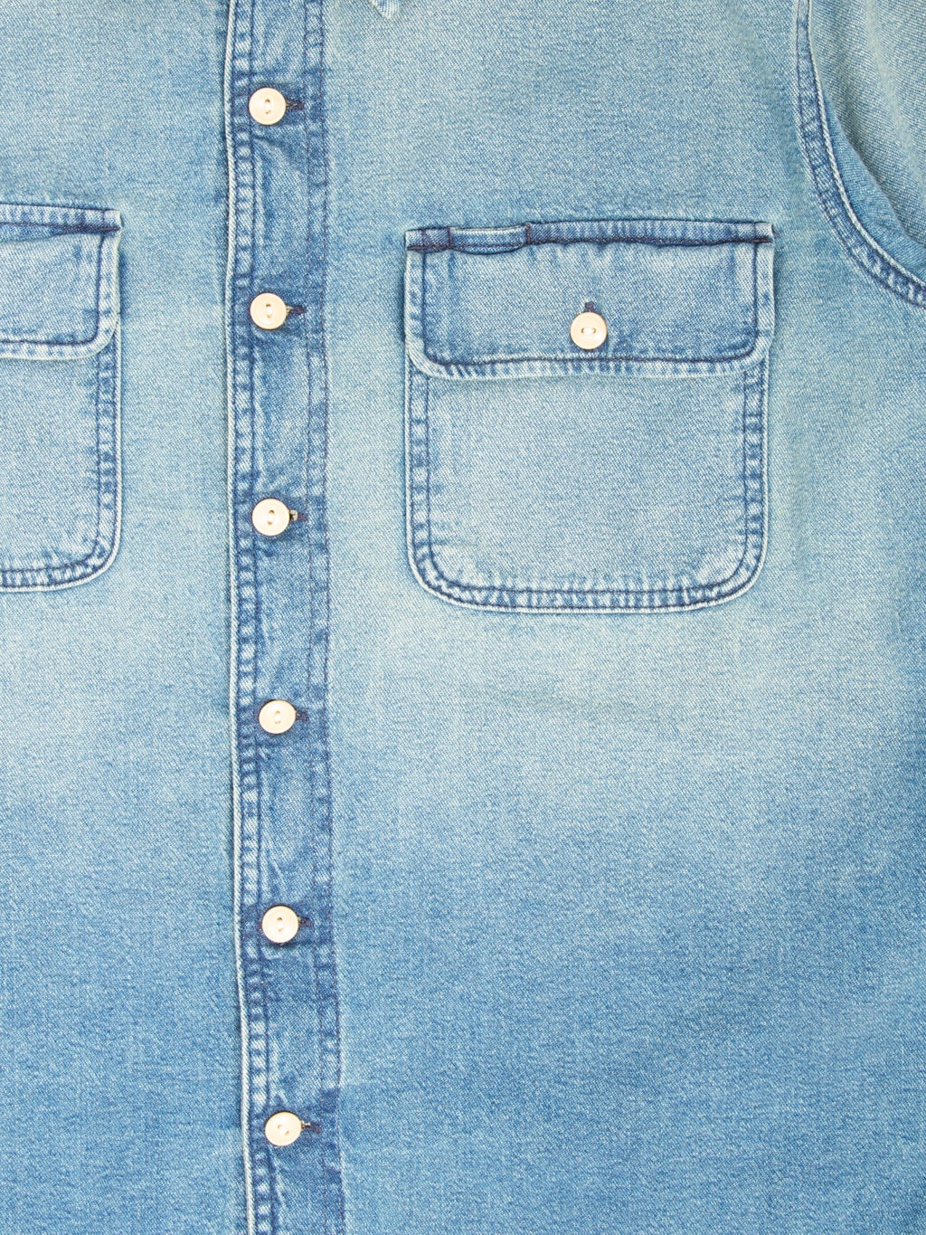 Rogue Territory Field Shirt Washed Out Indigo