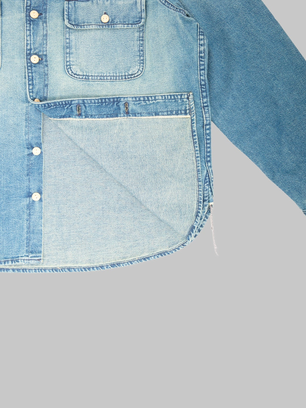 Rogue Territory Field Shirt Washed Out Indigo