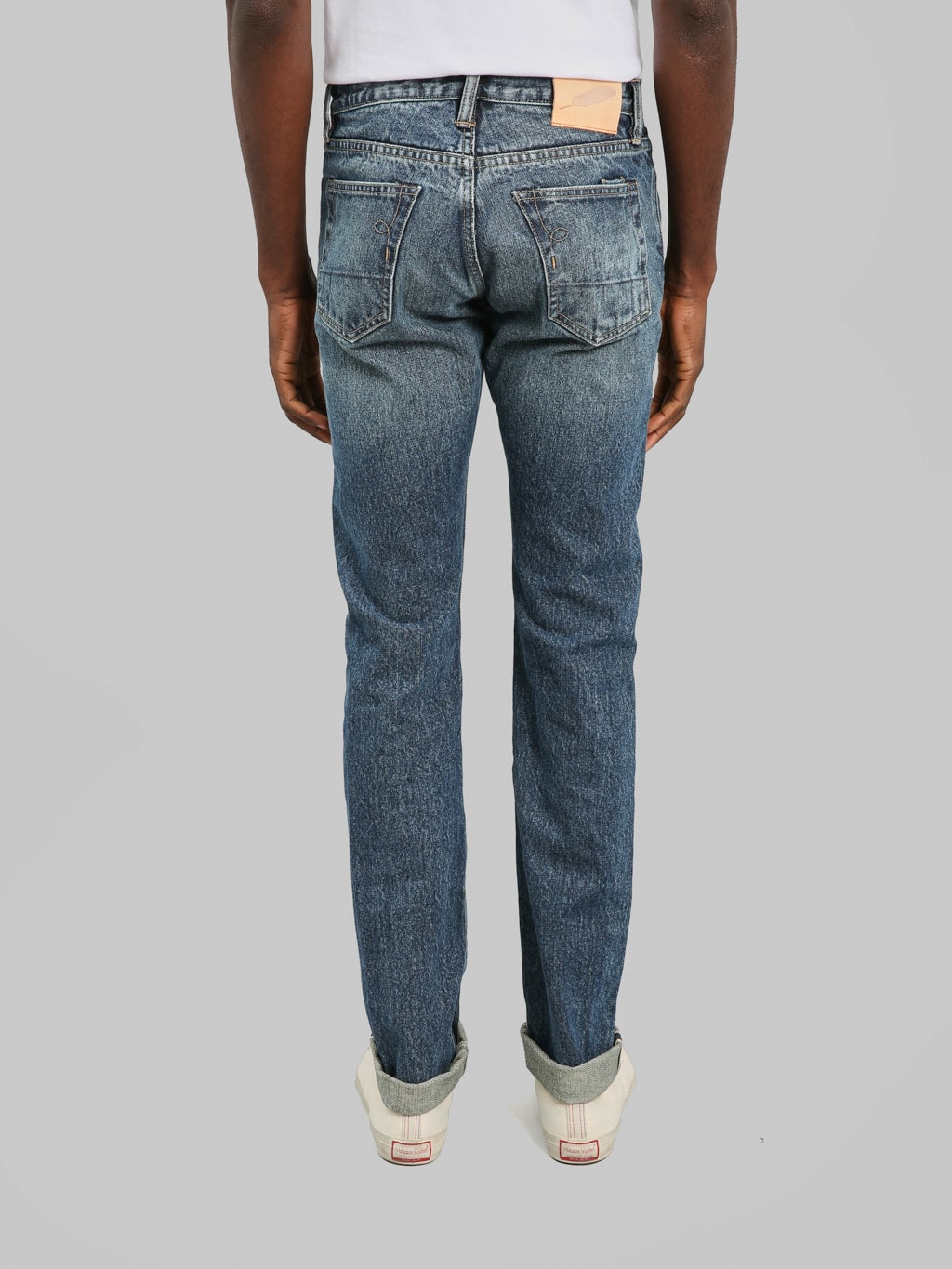 Rogue Territory 15oz Indigo Stanton Vintage Wash Jeans back rise