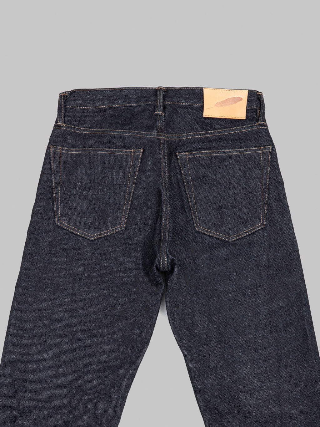 Rogue Territory 15oz Strider Rinsed Indigo Jeans  back details