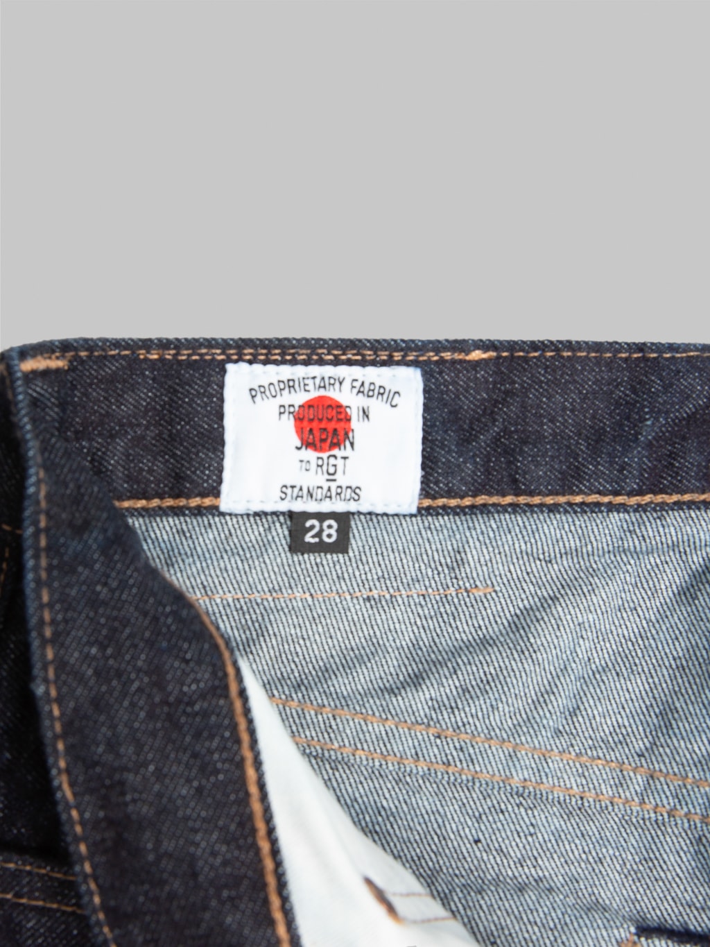 Rogue Territory 15oz Strider Rinsed Indigo Jeans  size tag