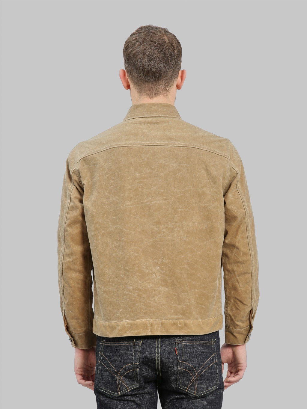 Rogue Territory Waxed Canvas Cruised Jacket Lined Tan