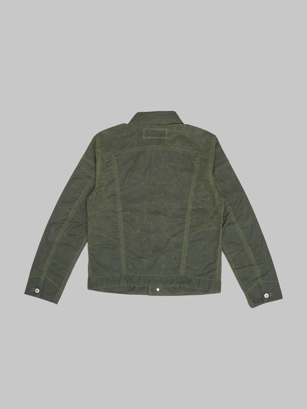 rogue territory waxed canvas supply jacket olive ridgeline back