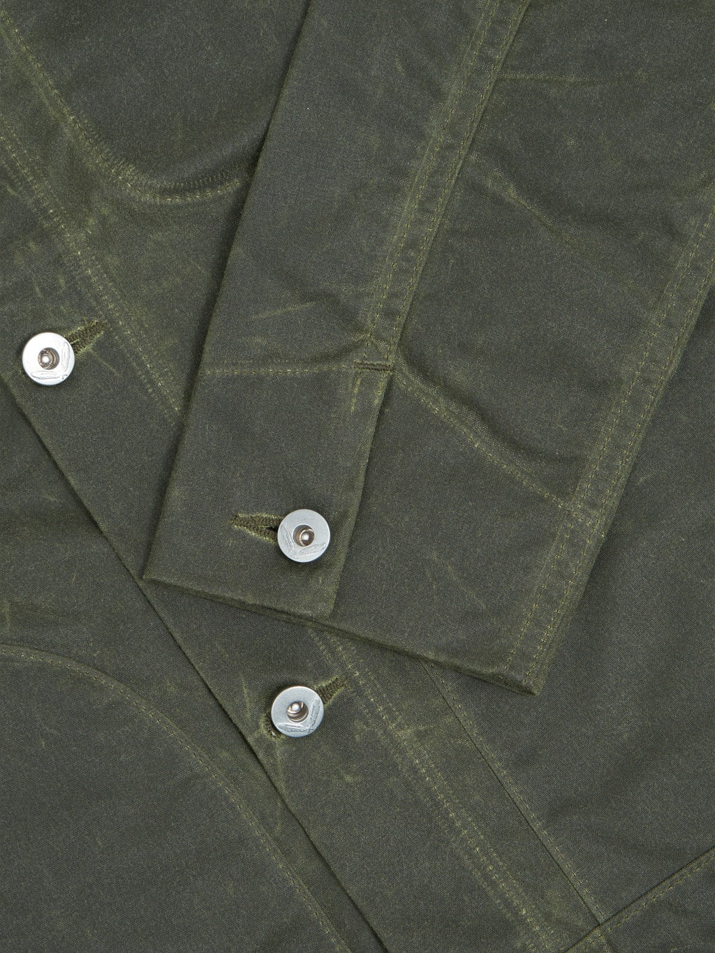 rogue territory waxed canvas supply jacket olive ridgeline nickel buttons