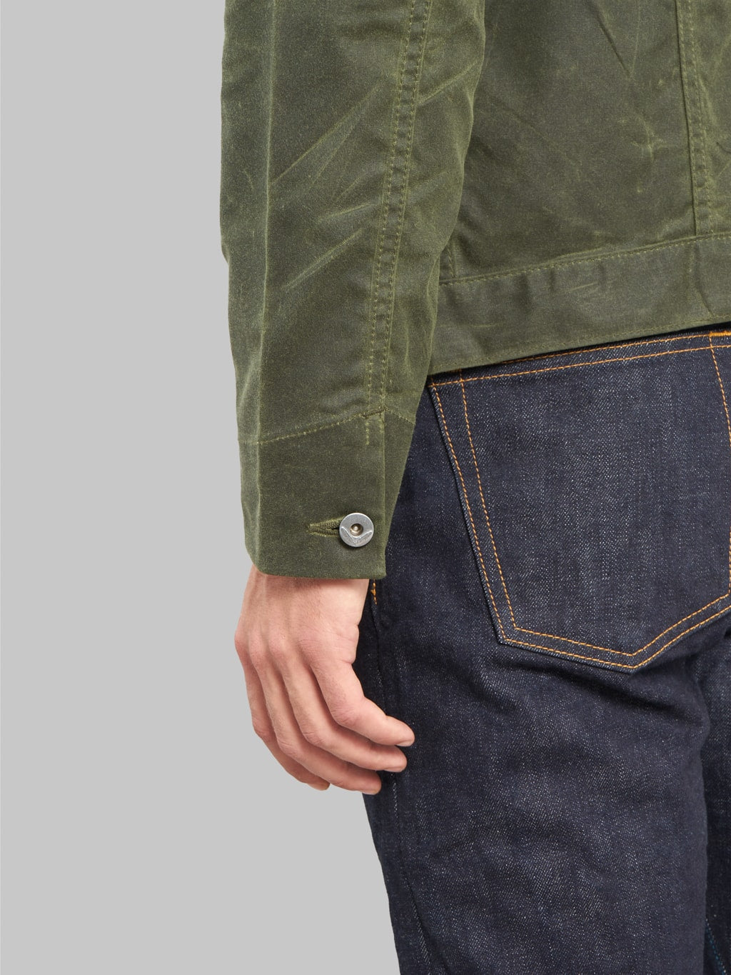 Rogue Territory Waxed Canvas Supply Jacket Olive Ridgeline