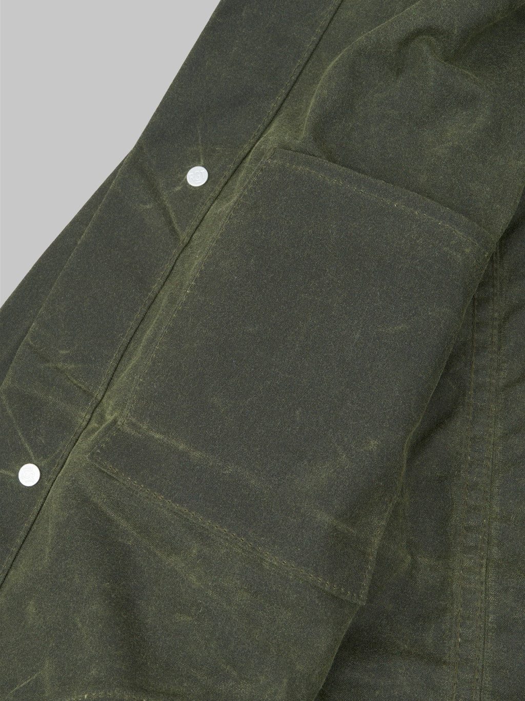 rogue territory waxed canvas supply jacket olive ridgeline interior fabric