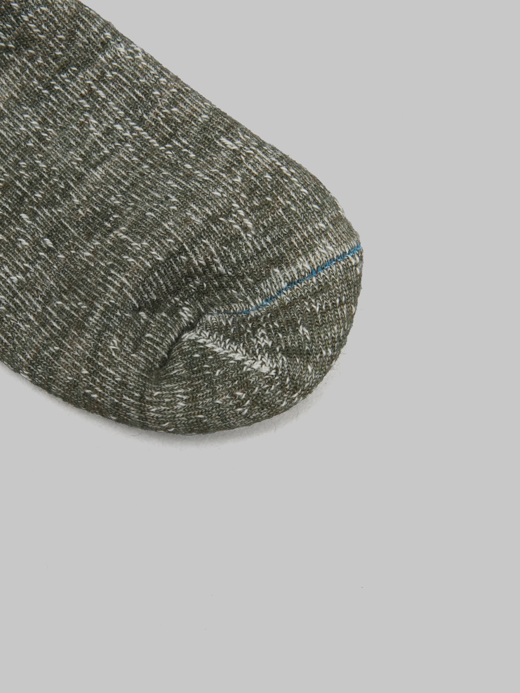 ROTOTO Double Face Crew Socks "Merino Wool & Organic Cotton" Army Green