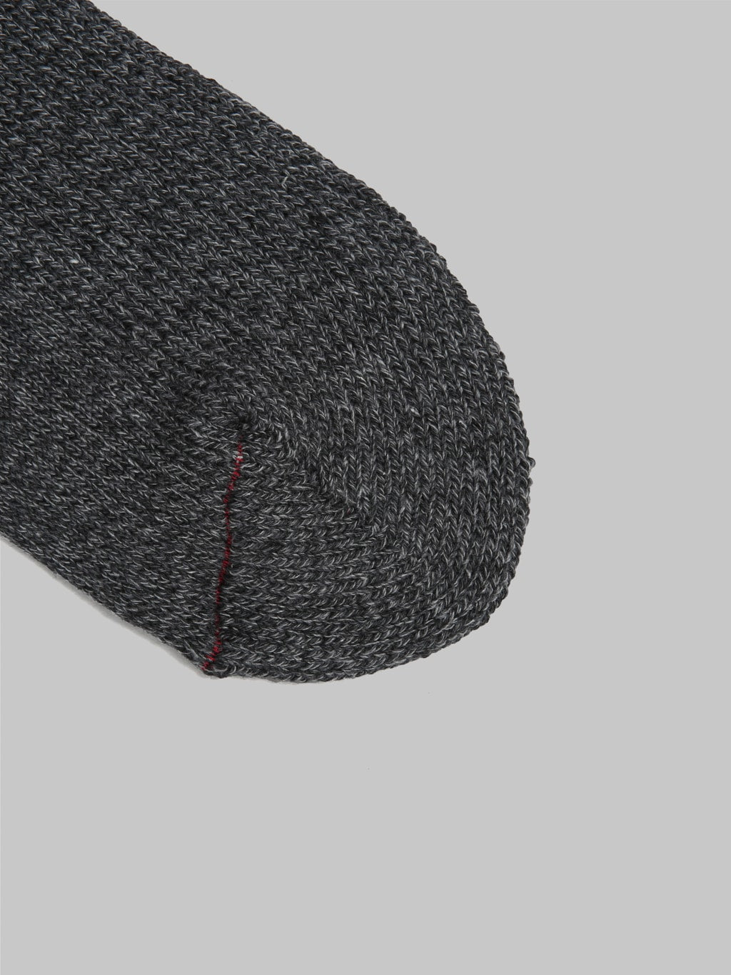 ROTOTO Loose Pile Crew Socks Mix Charcoal