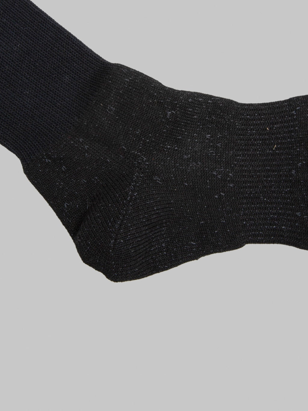 ROTOTO Washi Pile Crew Socks Black