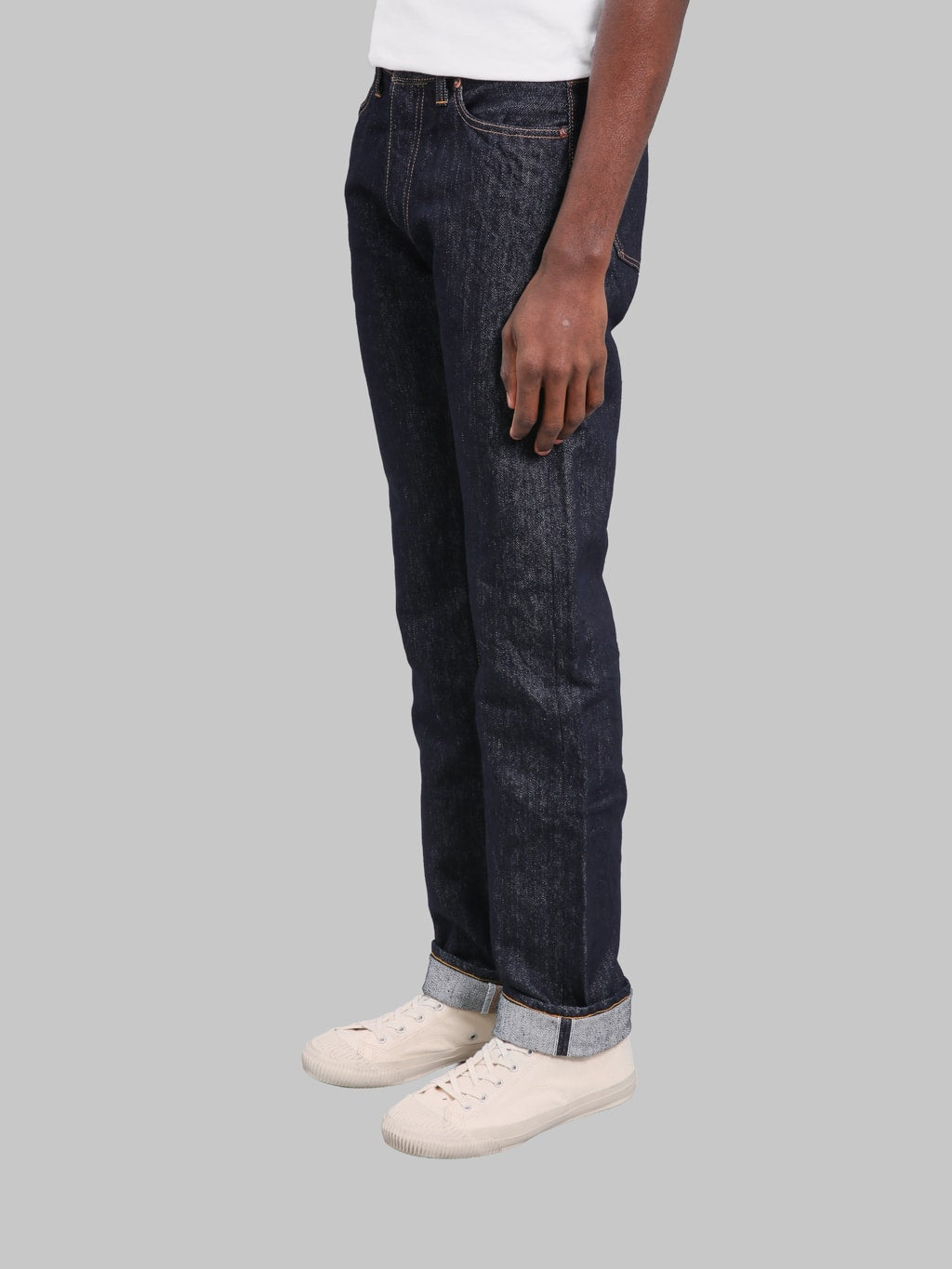 Samurai Jeans S0710XX Washi Denim 15oz Slim Straight Jeans side look