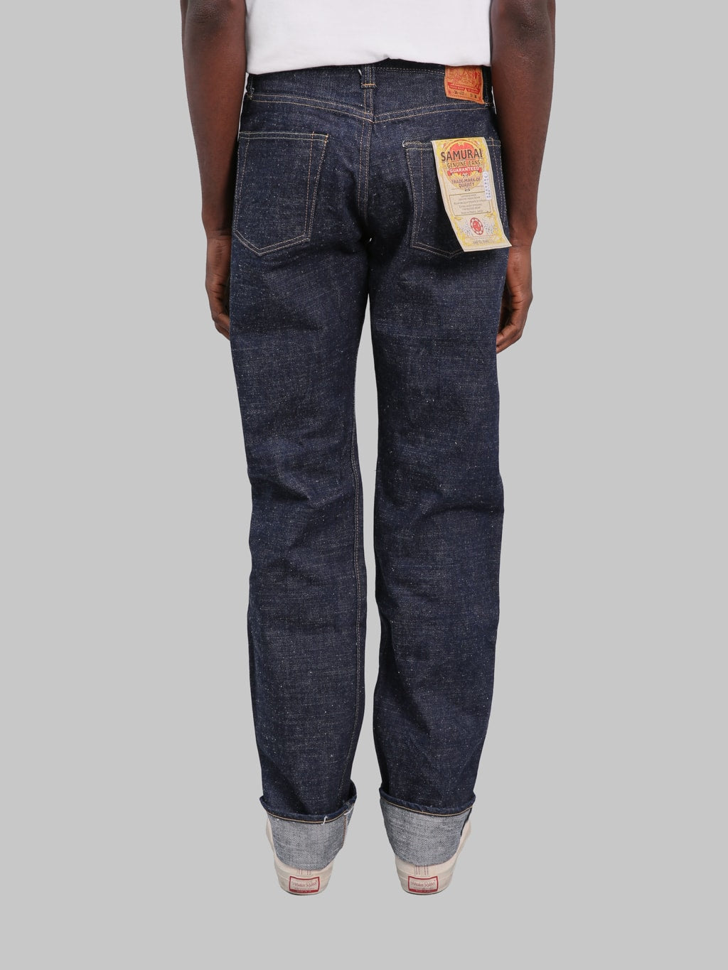 Samurai Jeans S510HXII Samurai Cotton GL3 Straight Jeans back rise