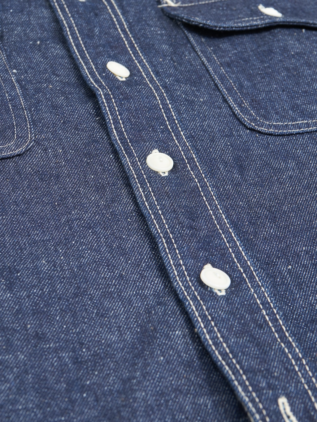 Samurai jeans denim work shirt texture